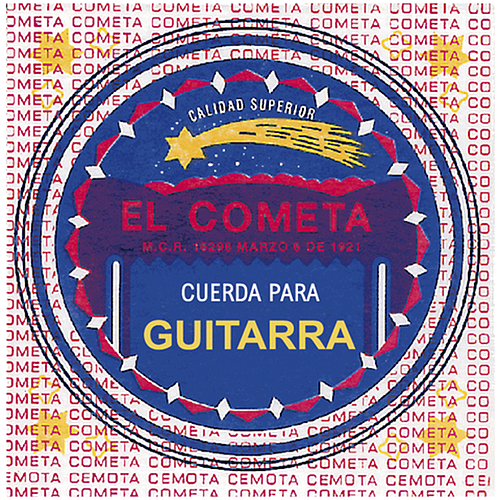 El Cometa - Cuerda 1A para Guitarra, 12 Piezas Acero Sin Borla Mod.500S_2