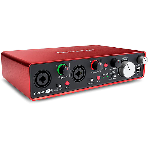 Focusrite - Interfaz de Audio Scarlett 2i4, 2da Gen. Mod.MOSC0014_80