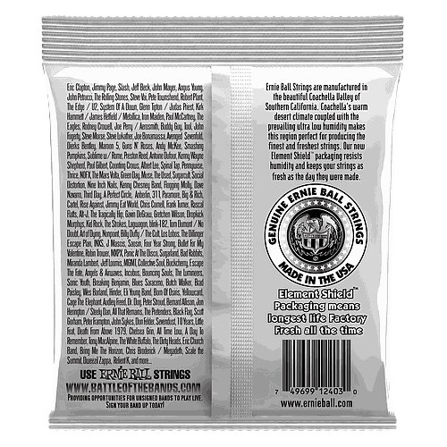 Ernie Ball - Encordado para Guitarra Clásica Ernesto Palla Clear & Silver, Nylon Mod.2403_108