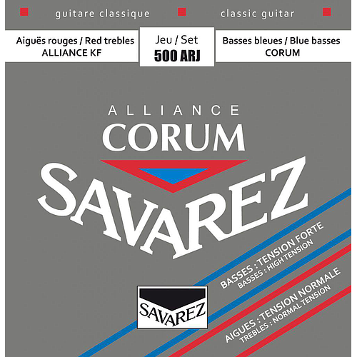 Savarez - Encordado Alliance Corum Mixed Tension para Guitarra Clásica Mod.500ARJ_4