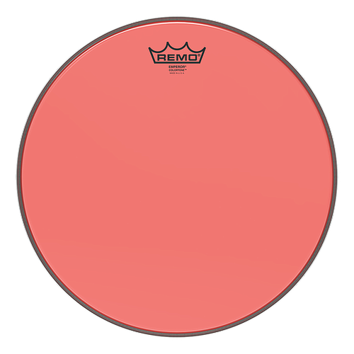 Remo - Parche Colortone Emperor, Color: Rojo Tamaño: 14" Mod.BE-0314-CT-RD_5