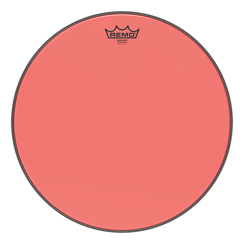 Remo - Parche Colortone Emperor, Color: Rojo Tamaño: 16" Mod.BE-0316-CT-RD_7