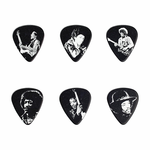 Dunlop - Plumillas Jimmy Hendrix Portrait con Estuche Mod.JH-PT05H_77