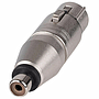 Neutrik - Adaptador XLR Hembra 3 Pines a Jack RCA Hembra Mod.NA2FPMF_61