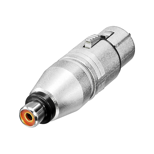 Neutrik - Adaptador XLR Hembra 3 Pines a Jack RCA Hembra Mod.NA2FPMF_62