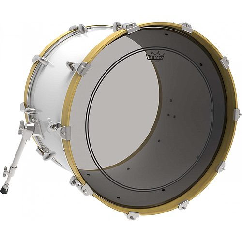 Remo - Parche Colortone Powerstroke P3, Tamaño: 22" Color: Gris Mod.P3-1322-CT-SM_193