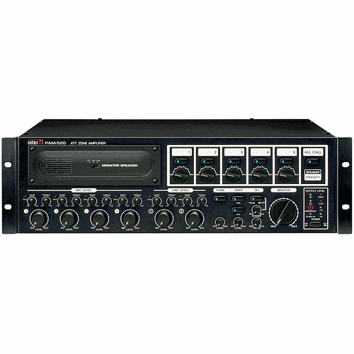 Inter-M - Amplificador de Audio con Mezcladora Mod.PAM-520_100