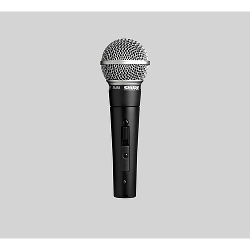 Shure - Micrófono Vocal Dinámico, Cardiode para Voz Mod.SM58-LC_312