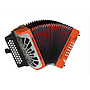 Hohner - Acordeon Compadre, Diat.Sol-Do-Fa, Color: Naranja con Mochila Mod.A48251_11