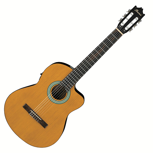 Ibañez - Guitarra Electroacústica, Color Natural Mod.GA3ECE-AM_26