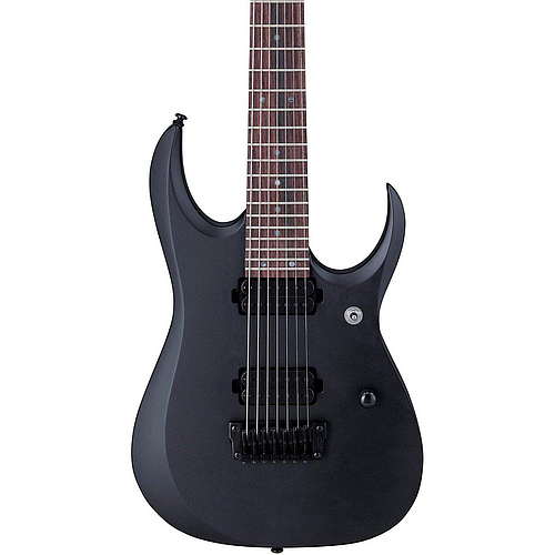 Ibañez - Guitarra Eléctrica RGD, Color Negra Mate de 7 Cuerdas Mod.RGD7421-BKF_80