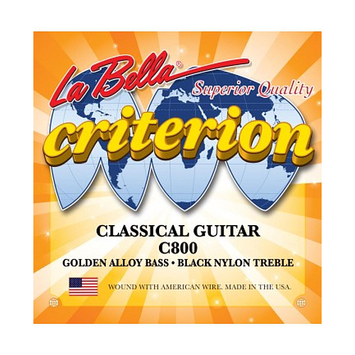 La Bella - Encordado para Guitarra Clásica Criterion, Nylon NG Mod.C800_67