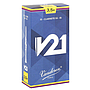 Vandoren - 10 Cañas V21 para Clarinete Sib Medida: 3 1/2 + Mod.CR8035+(10)_12