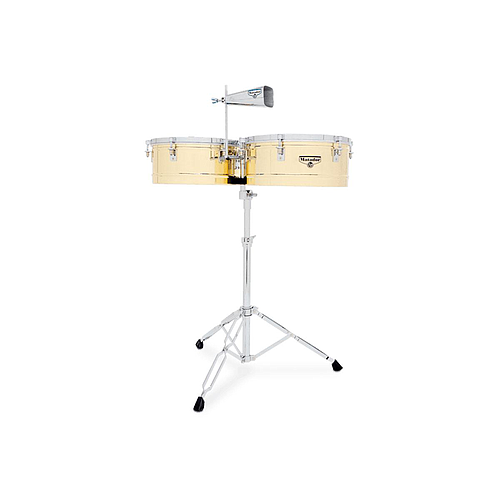 Latin Percussion - Timbal 14/15 Laton con Atril para Soporte de Cencerro Mod.M257B_92