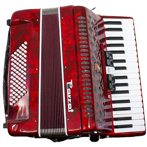 Parrot - Acordeon 34 Teclas 60 Bajos 5 Reg. Mod.1308_108