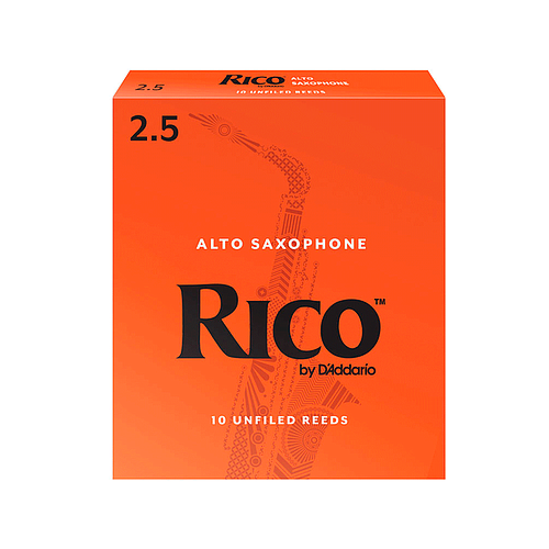 D'Addario - 50 Cañas Rico para Saxofon Alto, Medida: Varias Mod.RJA0___-B(50)_3