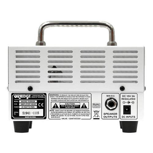Orange - Amplificador Micro Terror para Guitarra Electrica, 20W Mod.MT20_109