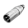 Neutrik - Adaptador XLR Macho 3 Pines a RCA Hembra Mod.NA2MPMF_356