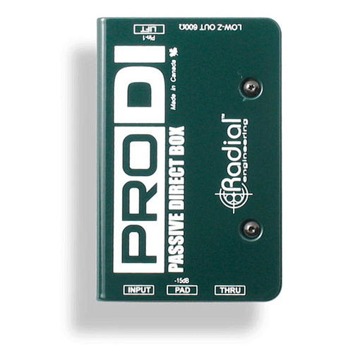 Radial - Caja Directa Pasiva Mod.ProDI_384