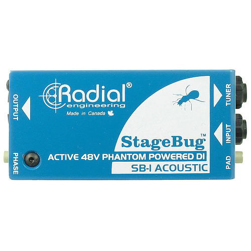 Radial - Caja Directa Activa para Guitarra Acustica Mod.StageBug SB-1_407