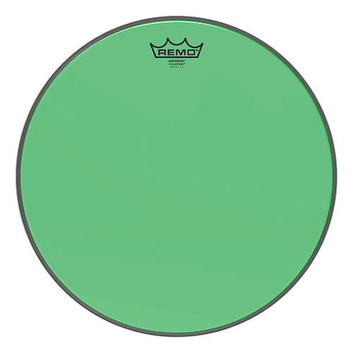 Remo - Parche Colortone Emperor, Color: Verde Tamaño: 15" Mod.BE-0315-CT-GN_18