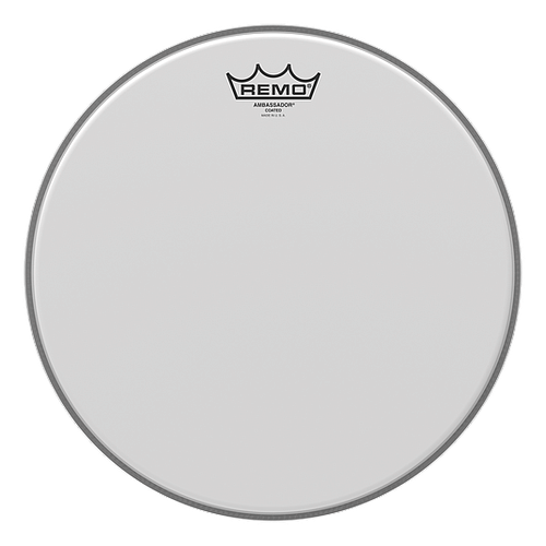 Remo - Parche Ambassador Aspero, Tamaño: 13" Color Blanco Mod.BA-0113-00_23