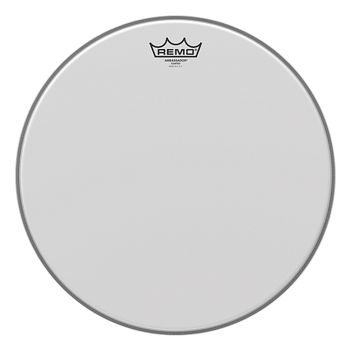 Remo - Parche Ambassador Aspero, Tamaño: 15" Color Blanco Mod.BA-0115-00_25