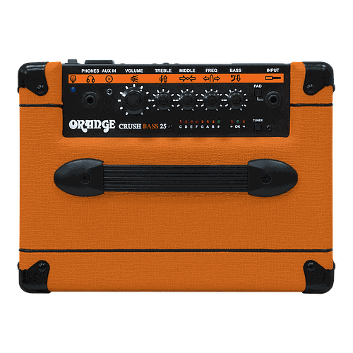 Orange - Combo Crush Bass para Bajo Eléctrico , 25W 1x8 Color: Naranja Mod.Crush Bass 25 NAR_7