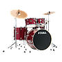 Tama - Batería Imperialstar de 5 Piezas con Atriles y Asiento, Color: Rojo Metálico Mod.IE52KH6W-CPM_3