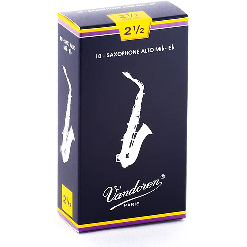 Vandoren - Cañas Mib para Sax Alto, 10 Piezas Medida: 2 1/2 Mod.SR2125_6