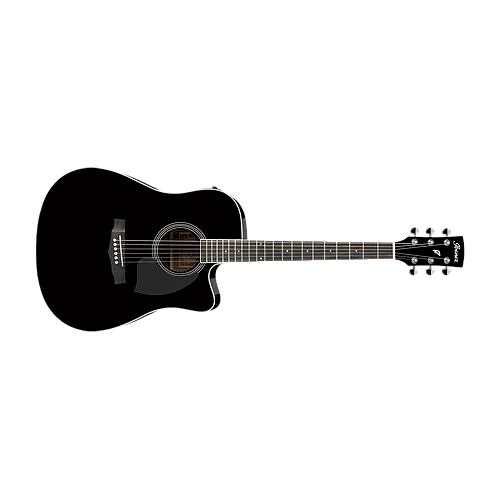 Ibañez - Guitarra Electroacústica PF, Color: Negro Mod.PF15ECE-BK_6