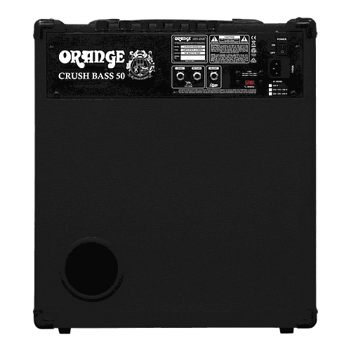 Orange - Combo Crush Bass para Bajo Eléctrico , 50W 1x12 Color: Negro Mod.Crush Bass 50 BK_27