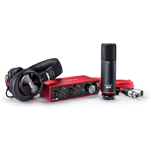 Focusrite - Interface de Audio Scarlett 2i2 Studio (3ra Gen.) con Accesorios Mod.MOSC0031_25