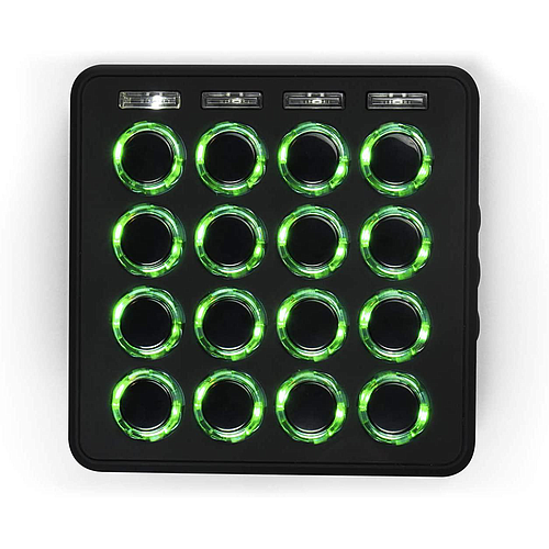 DJTT - Superficie de Control MIDI Fighter 3D, Color: Negro_6