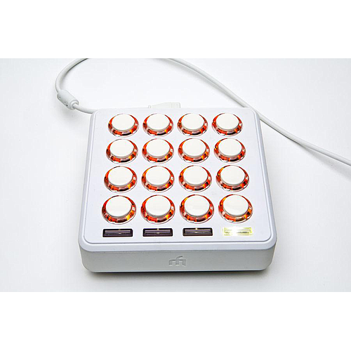 DJTT - Superficie de Control MIDI Fighter 3D, Color: Blanco_10