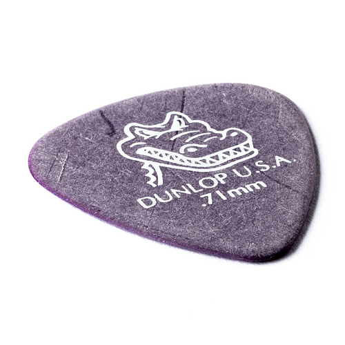 Dunlop - Plumilla Gator Grip, 1 Pieza Color: Violeta Medida: .71Mod.417B.71_24