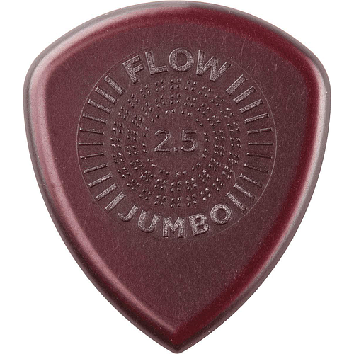 Dunlop - 12 Plumillas Flow Jumbo, Calibre: 2.5 Mod.547R2.5_13