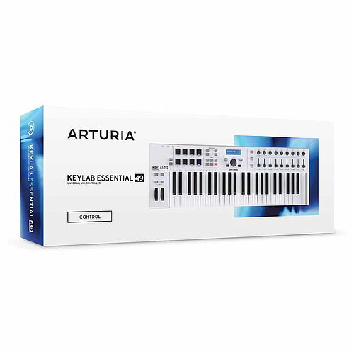 Arturia - Teclado Controlador MIDI Keylab Essential 49, Color: Blanco_3