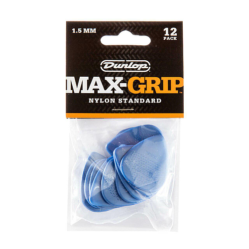 Dunlop - Plumillas Max Grip Nylon Standard, 36 Piezas Calibre: 1.5 Mod.449B1.5 (36)_18