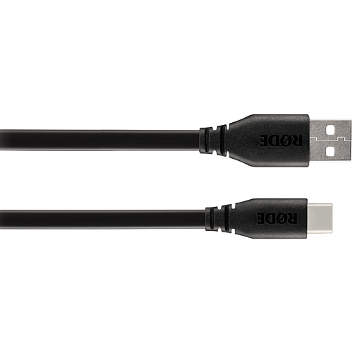 Rode - Cable USB-C a USB-A para Micrófonos, Recto/Recto Tamaño: 1.5 mt. Mod.SC18_6