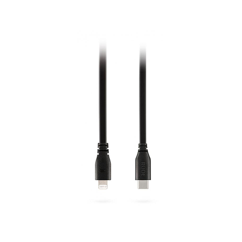 Rode - Cable USB-C a Lightning para Micrófonos Mi-Fi para dispositivos iOS, Tamaño: 1.5 mt. Mod.SC19_8