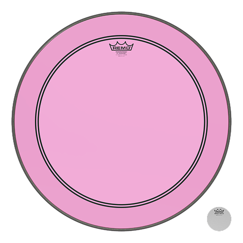 Remo - Parche Colortone Powerstroke P3, Tamaño: 22" Color: Rosa Mod.P3-1322-CT-PK_2