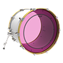 Remo - Parche Colortone Powerstroke P3, Tamaño: 22" Color: Rosa Mod.P3-1322-CT-PK_3