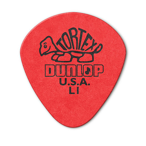 Dunlop - 1 Plumilla Tortex Jazz, Color: Rojo Calibre: .50 Mod.472R-L1_54