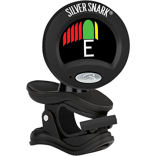 Snark - Afinador Cromátido de Clip, Color: Negro Mod.SIL-BLK_42