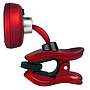 Snark - Afinador Cromátido de Clip, Color: Rojo Mod.SIL-RED_46