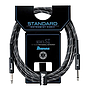 Ibañez - Cable para Instrumento SI, Negro/Gris Tamaño: 3.05 mts. Recto/Recto Mod.SI10-CCT_2
