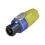 Neutrik - Conector Speakon Hembra de 4 Polos Para Cable, Color: Amarillo Mod.NL4FX-4_11