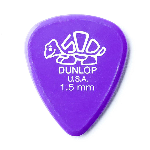 Dunlop - 36 Plumillas Delrin 500, Color: Morada Calibre: 1.5 Mod.41B1.5_72