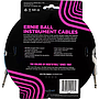 Ernie Ball - Cable de Audio Recto/Angulado para Instrumento, Tamaño: 6.10 mts. Mod.6087_2